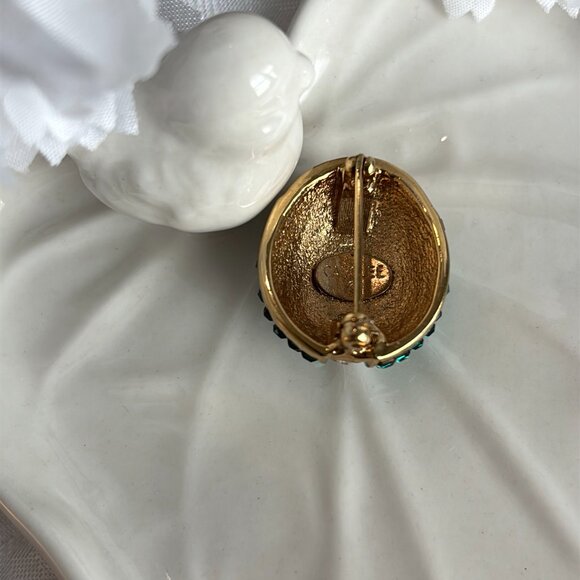 CAROLEE (RARE!) RHINESTONE LADYBUG BROOCH - Picture 9 of 10